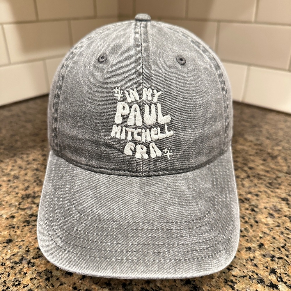 In My Paul Mitchell Era‎ Unbranded Dad Hat Baseball Cap Unisex Gray Cotton
